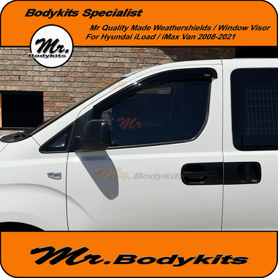 Weathershields / Window Visors for Hyundai ILoad / iMax Van 2008-2021, By Mr. Bodykits