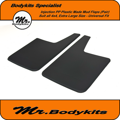 Fender Flare Guard Wide Mud Flap / Mudflaps suit Mitsubishi Triton (all models)