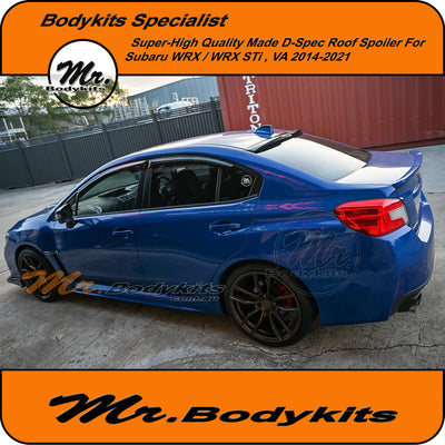Super High Quality Made Subaru WRX/ WRX STi D-Spec Roof Spoiler , 2014-2020 VA Sedan