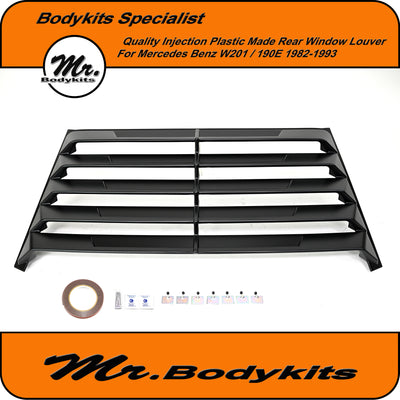 Quality Made Rear Window Louver For Mercedes Benz 190E W201 1982-1993