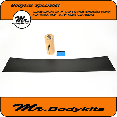 Genuine 3M Vinly Pre-Cut Front Windscreen Banner For Holden VF Commodore/ HSV
