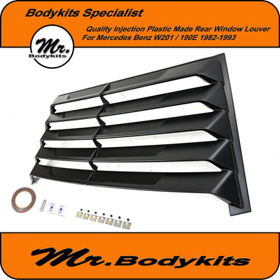 Quality Made Rear Window Louver For Mercedes Benz 190E W201 1982-1993