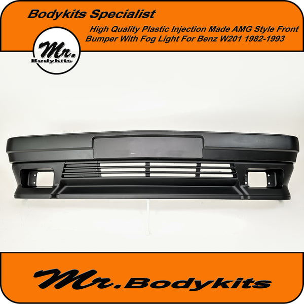 190E AMG Style Front Bumper For Mercedes Benz W201 1982-1993