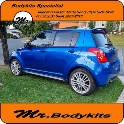 Suzuki Swift Sport Style Side Skirts Suit all 2005-2010 Swift models, Mr Bodykits