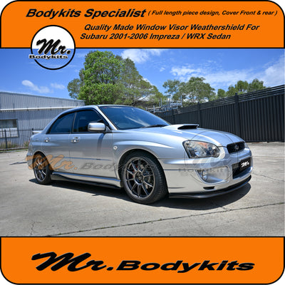 Quality weathershield/ window visor for Subaru Impreza/ WRX GD 2001-2007. By Mr.
