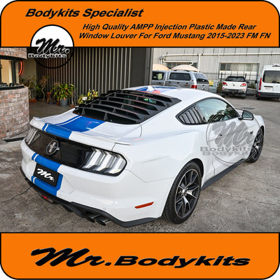 High Quality AMPP Rear Windscreen Louver Suits Ford Mustang FM FN 2015-2023