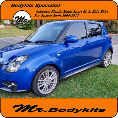 Suzuki Swift Sport Style Side Skirts Suit all 2005-2010 Swift models, Mr Bodykits
