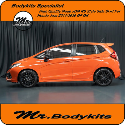 JDM RS Style Side Skirt For Honda Jazz 2014-2020 GF GK, Quality Made