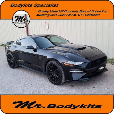 MP Concepts Bonnet Scoop For Mustang 2015-2023 FN FM Series, GT EcoBoost