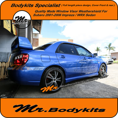 Quality weathershield/ window visor for Subaru Impreza/ WRX GD 2001-2007. By Mr.