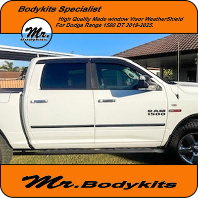 High Quality Weathershields Window Visors For Dodge Ram 2019-2025 DT