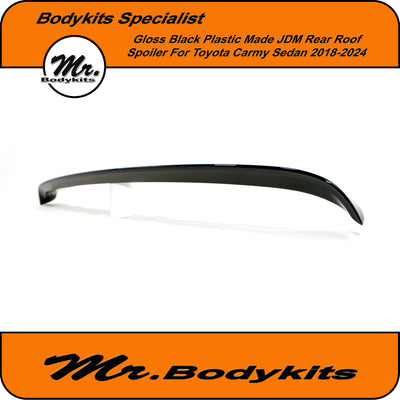 Toyota Camry 2018-2024 Gloss Black JDM Style Rear Roof Spoiler Wing , Mr Bodykits