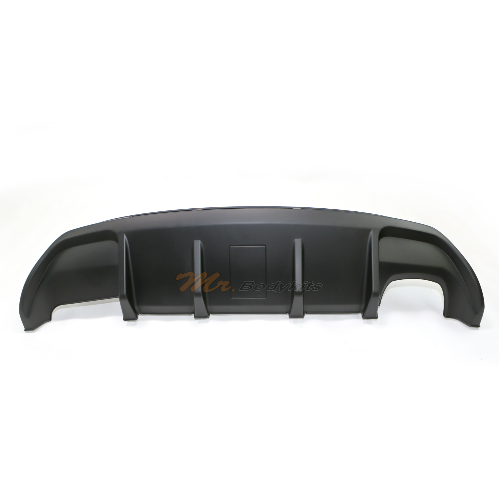Mr Rear Bumper Diffuser Plastic Single Exhaust Outlet For Ford Falcon ...