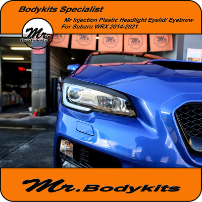 Mr. Plastic Headlight Eyelid Eyebrows Suit Subaru WRX/ STi VA 2014-2021 / Levorg 2014-2017