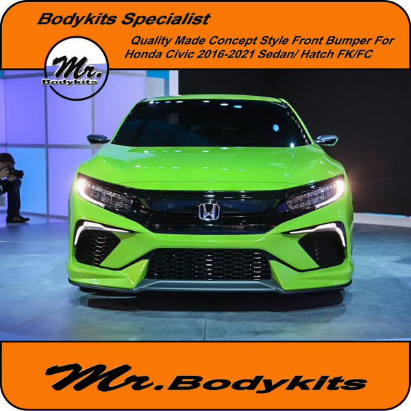 Honda civic on sale custom bumper