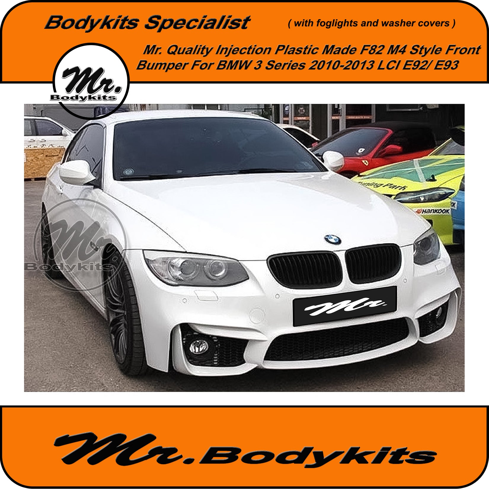 E93 m4 deals bumper