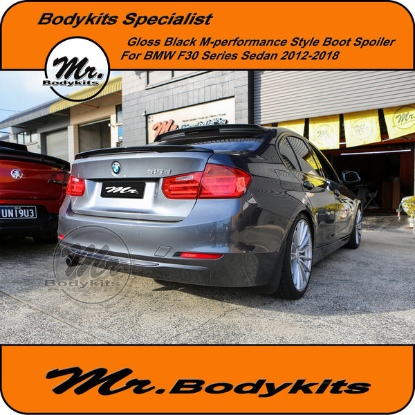 Gloss Black M-Performance Boot Spoiler For BMW 3 Series 2012-2018 F30 - Mr  Bodykits