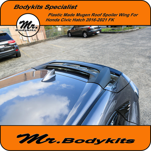 Mr. Plastic Mugen Roof spoiler wing With Carbon Fiber Strip suit