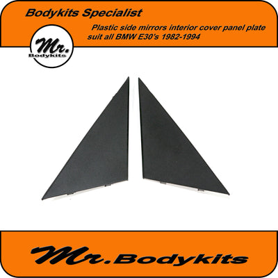 Plastic Interior Mirror Cover Panels for BMW E30 (1982-1994) - By Mr Bodykits