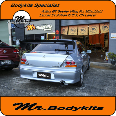 Voltex GT Spoiler Wing For Mitsubishi Lancer Evolution EVO 7/8/9/ CH 01-07