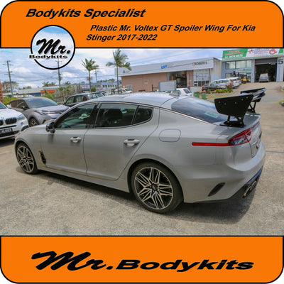 Mr. Voltex Plastic Made GT Spoiler Wing For Kia Stinger 2017-2022 CK