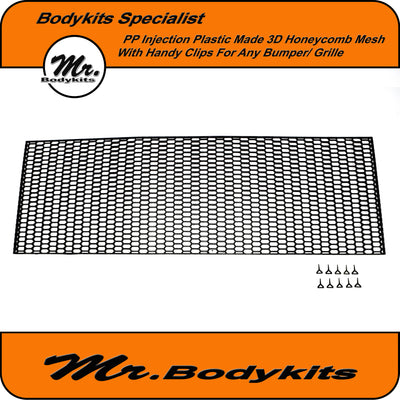 PP Honeycomb Mesh Sheet For All DIY Project on bumpers/ Grille