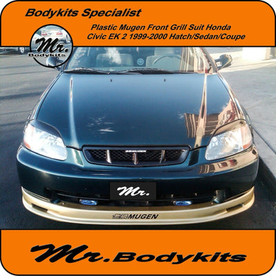 Mr. Plastic Mugen Front Grille Suit Honda Civic 1999-2000 EK 2 Series. Bodykits