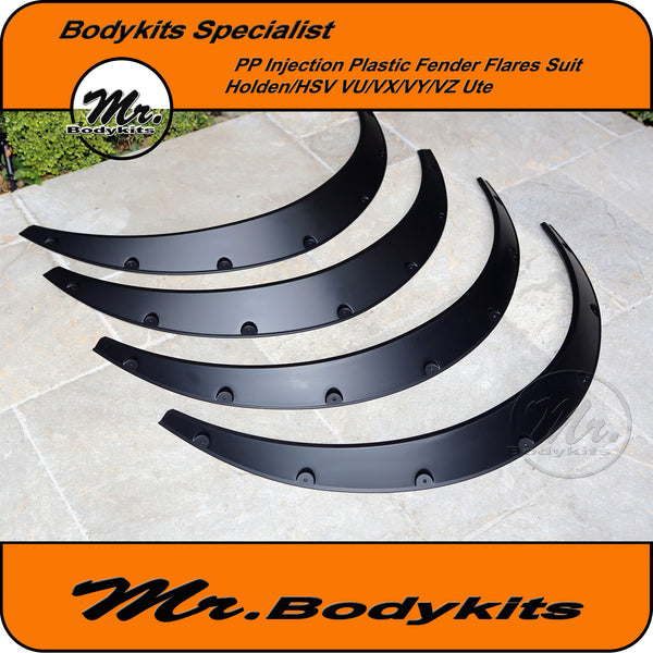 Flares for VU / VY / VZ Holden Commodore Ute (Set of 4 Flares for VU / VY / VZ Holden Commodore Ute (Set of 4