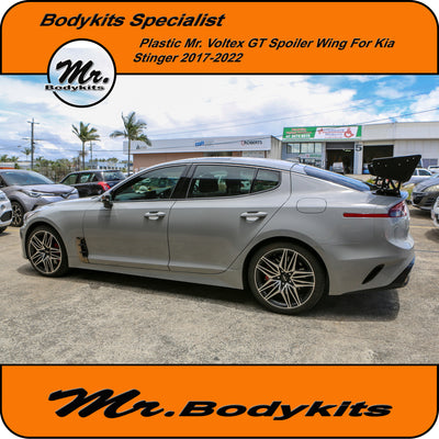 Mr. Voltex Plastic Made GT Spoiler Wing For Kia Stinger 2017-2022 CK
