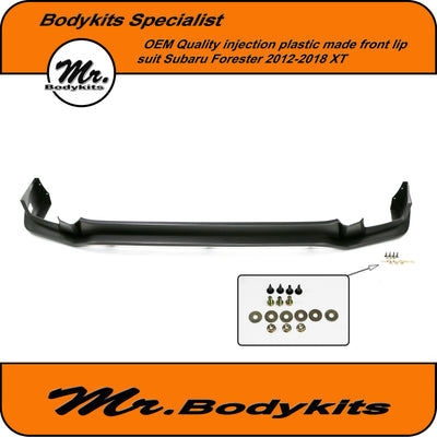 OEM Quality Plastic STI Front Bumper Lip/Splitter Suit Subaru XT Forester 12-18 S4