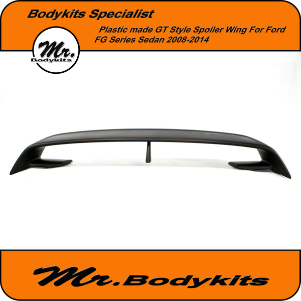 Plastic Made Rear Boot Spoiler Wing GT Style For Ford Falcon FG Sedan ...