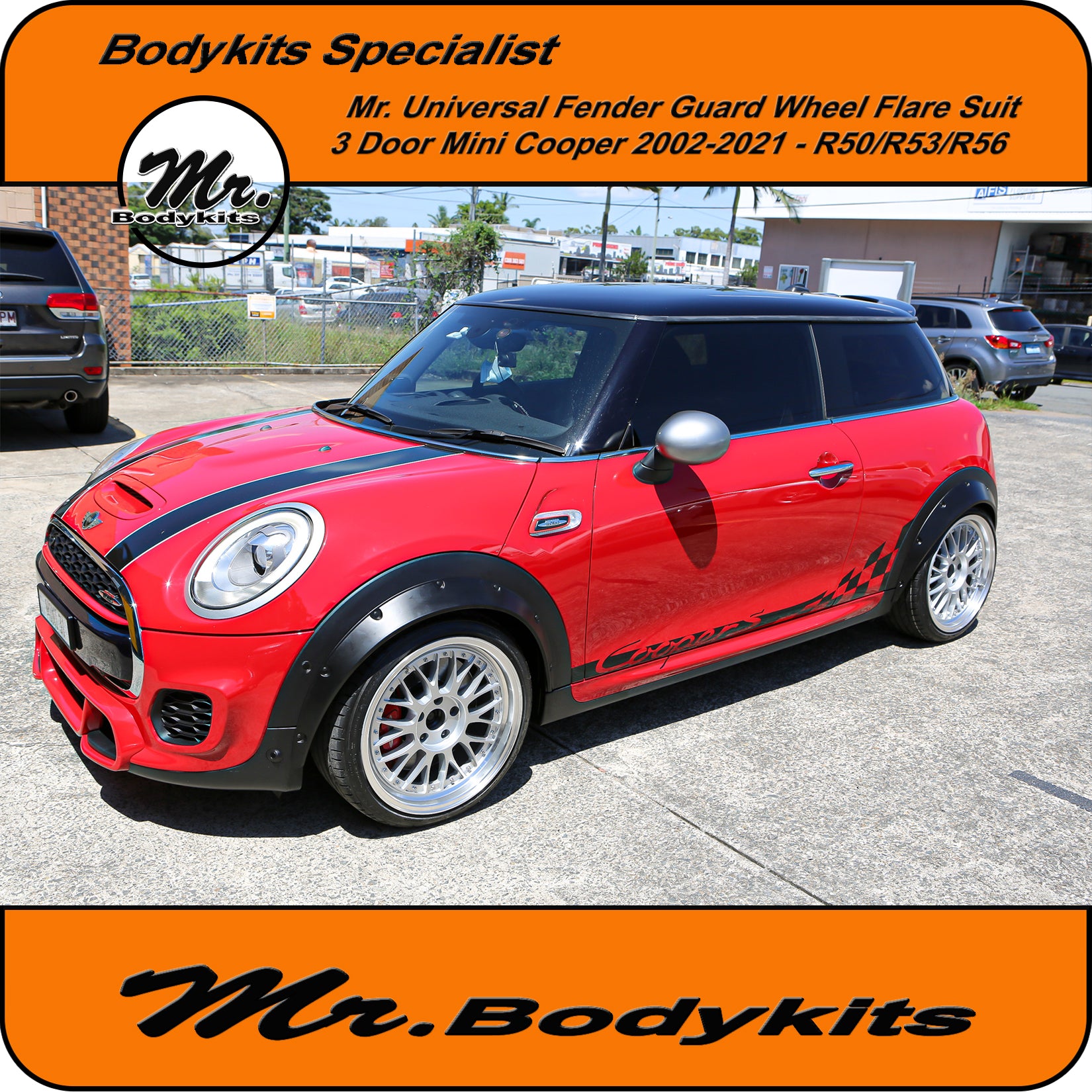 Mini cooper deals fender trim