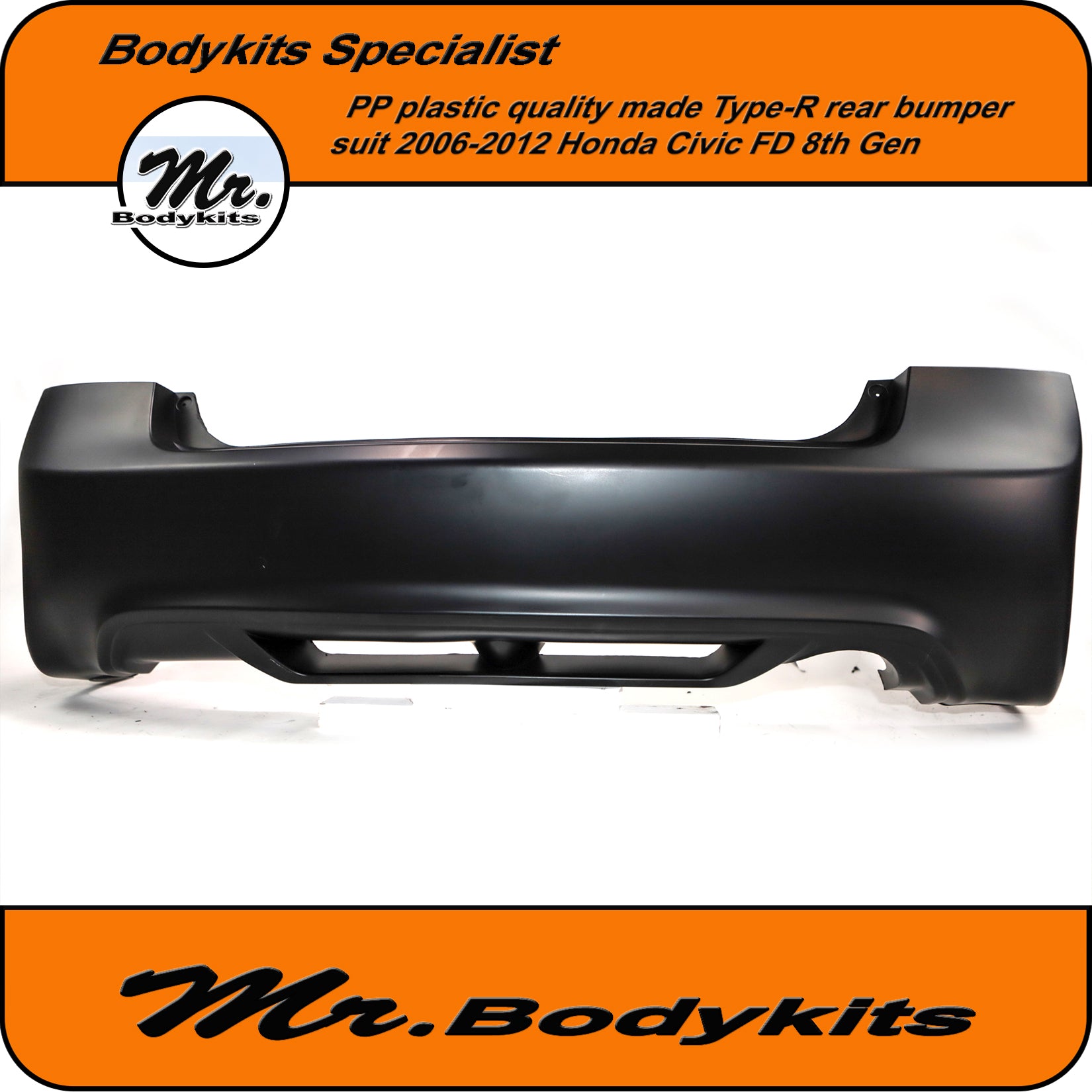 Type r online rear bumper