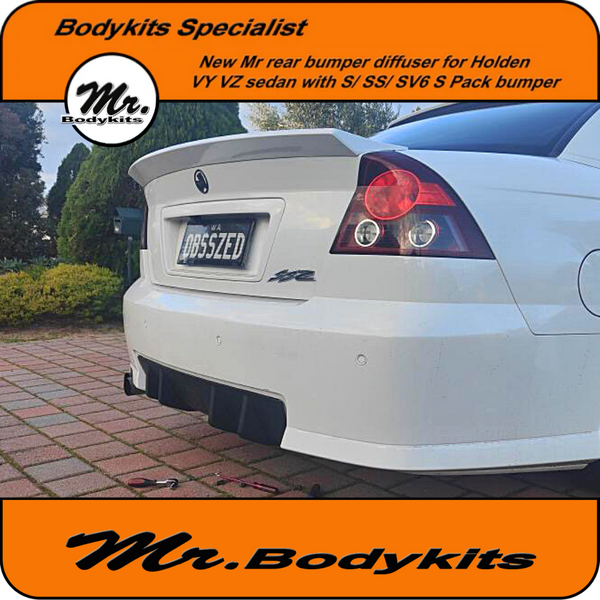 Holden VY VZ Commodore Rear Bumper Diffuser For Sedan S / SS / SV6 S P ...