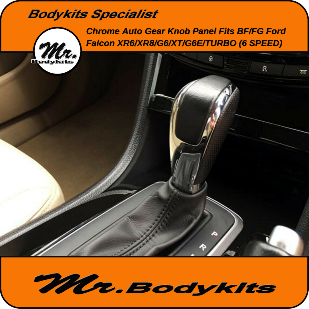 BF FG Ford Falcon XR6 XR8 G6 XT G6E TURBO 6 Speed Chrome Auto