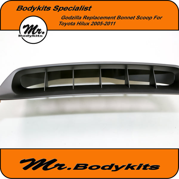 Mr. Godzilla Replacement Intake Bonnet Snorkel Scoop For Toyota Hilux 2005-2011, Mr Bobykits