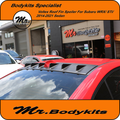 Subaru VA WRX / STi / Impreza Sedan Roof Fin Spoiler Wing For 2014-2021 (17.5cm Roof Antenna)