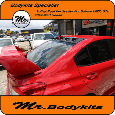 Subaru VA WRX / STi / Impreza Sedan Roof Fin Spoiler Wing For 2014-2021 (17.5cm Roof Antenna)