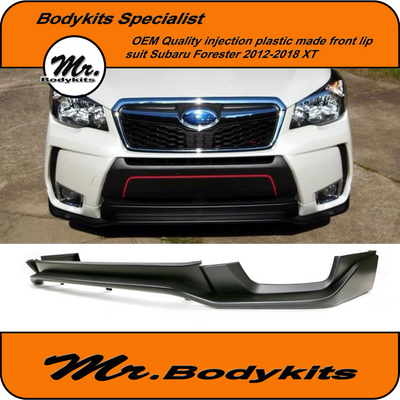 OEM Quality Plastic STI Front Bumper Lip/Splitter Suit Subaru XT Forester 12-18 S4