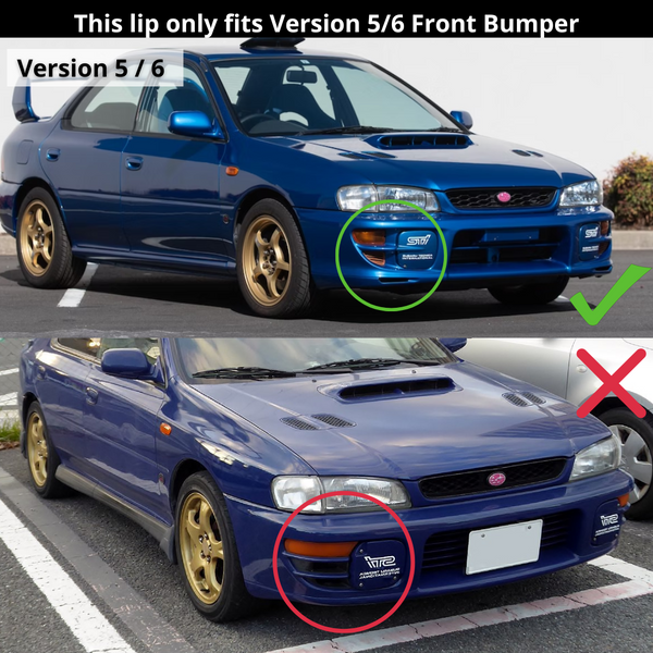 Gc8 front deals lip
