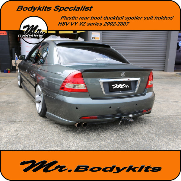 Holden Commodore VY VZ / Calais / Berlina Plastic Rear Boot Ducktail S ...