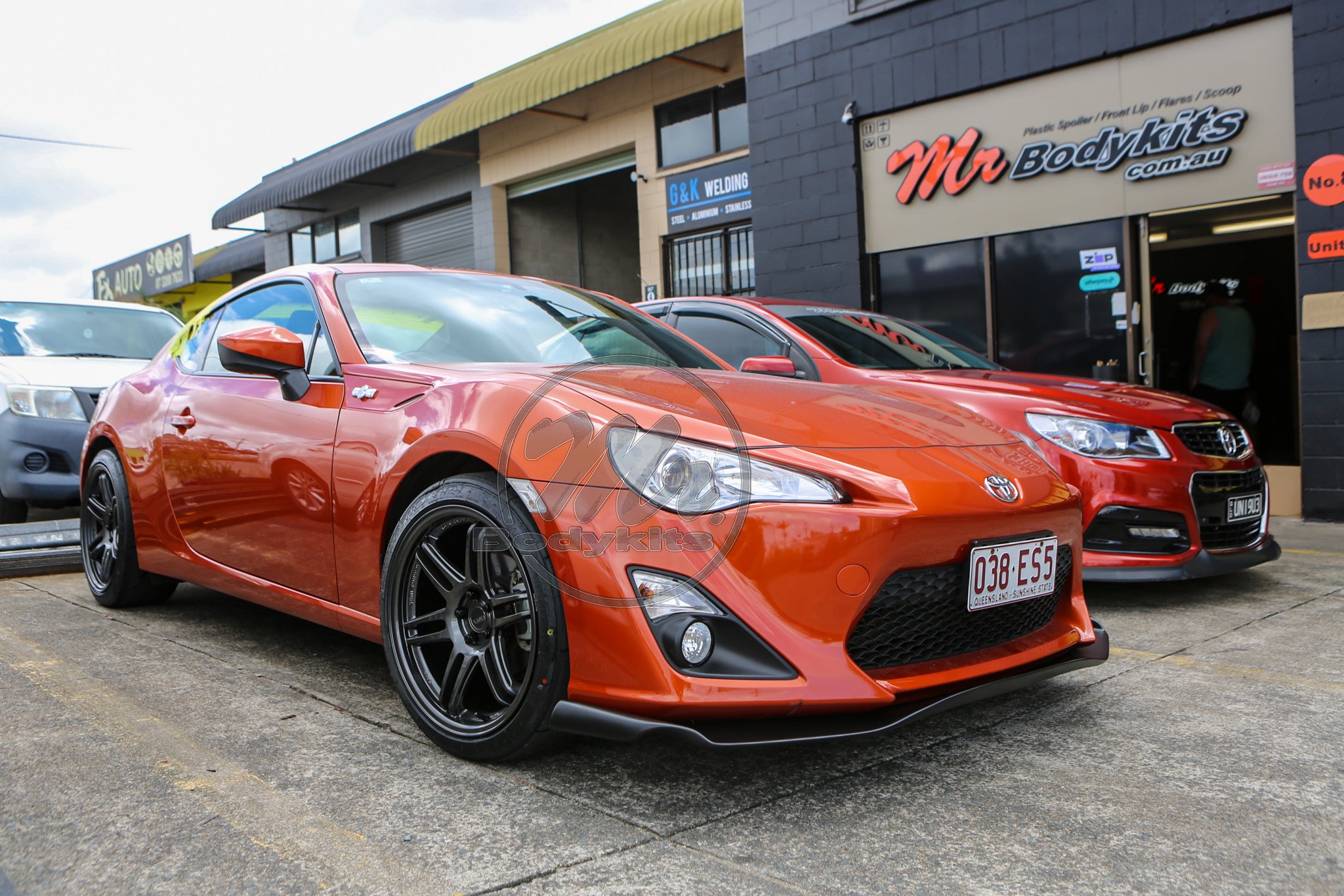 Rocket Bunny Plastic Front Lip Splitter For Toyota 86 2012-2016, Paint